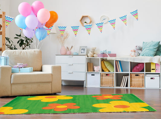 Corfu Floral Area Rug