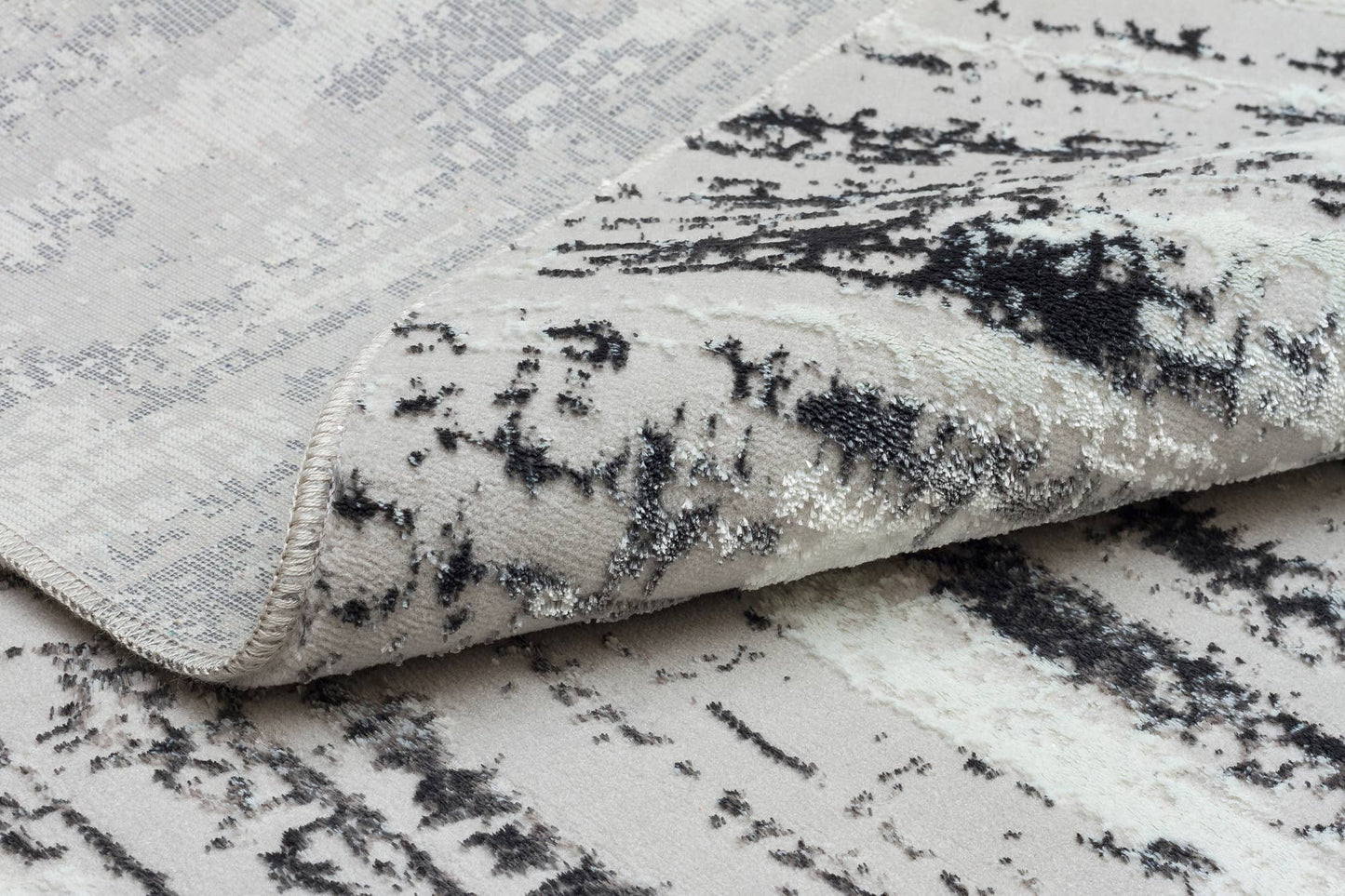 Manhattan Silver Woven Area Rug