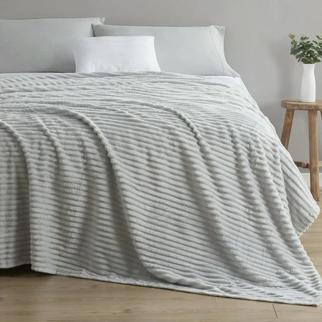 Cut Plush Fleece Blanket