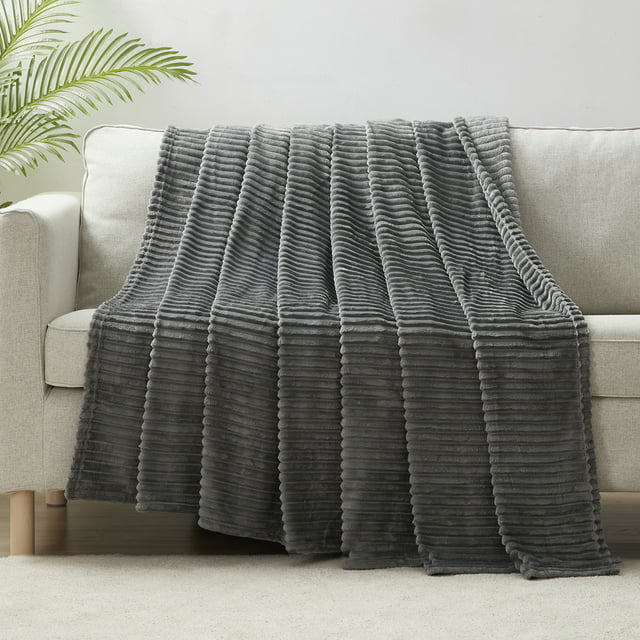 Cut Plush Fleece Blanket