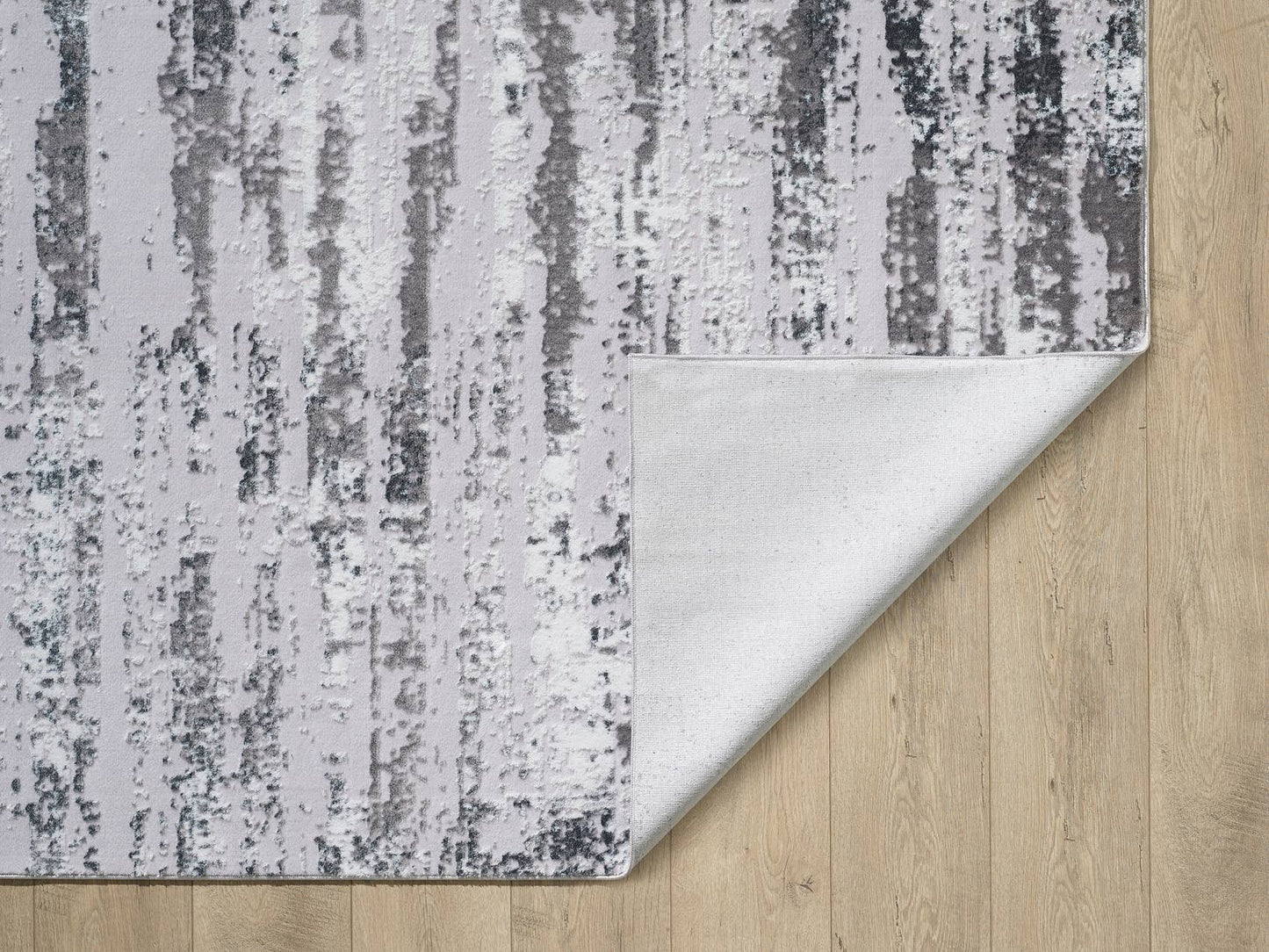 Manhattan Silver Woven Area Rug