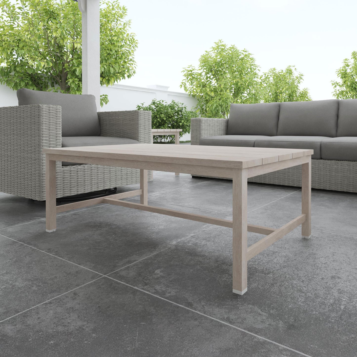 Blakley-Aluminum Coffee Table set