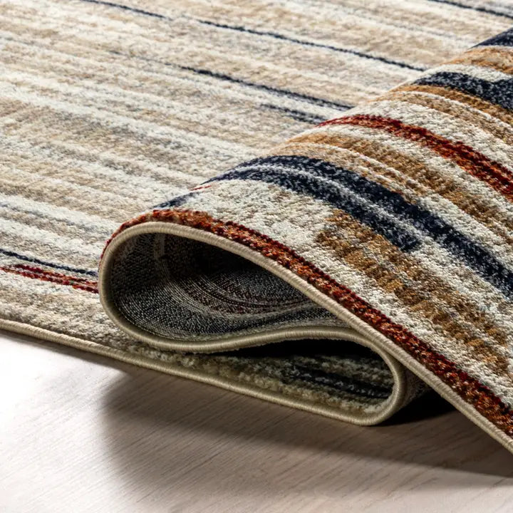 Bowery Striped Area Rug