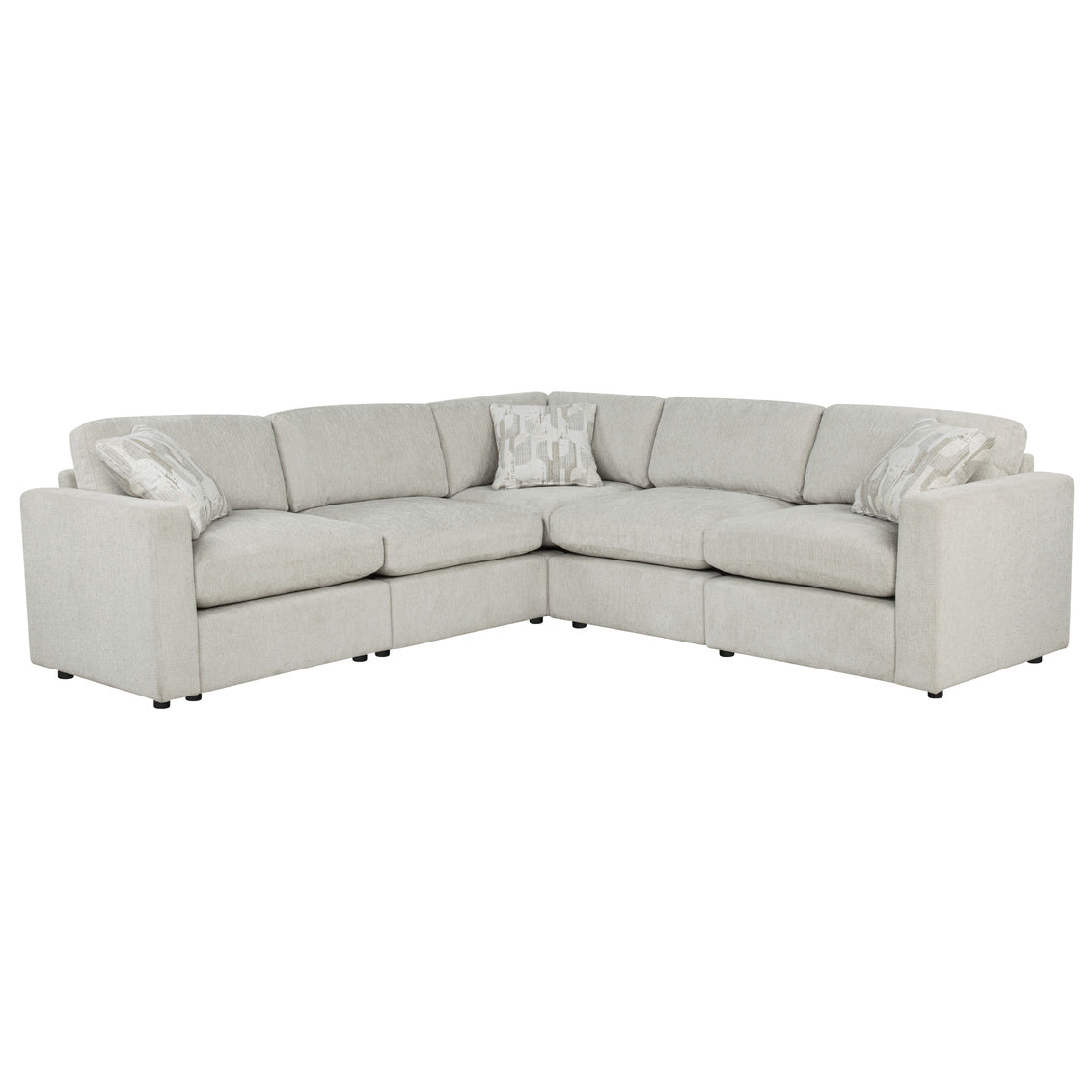Jackson Linen Track Sectional