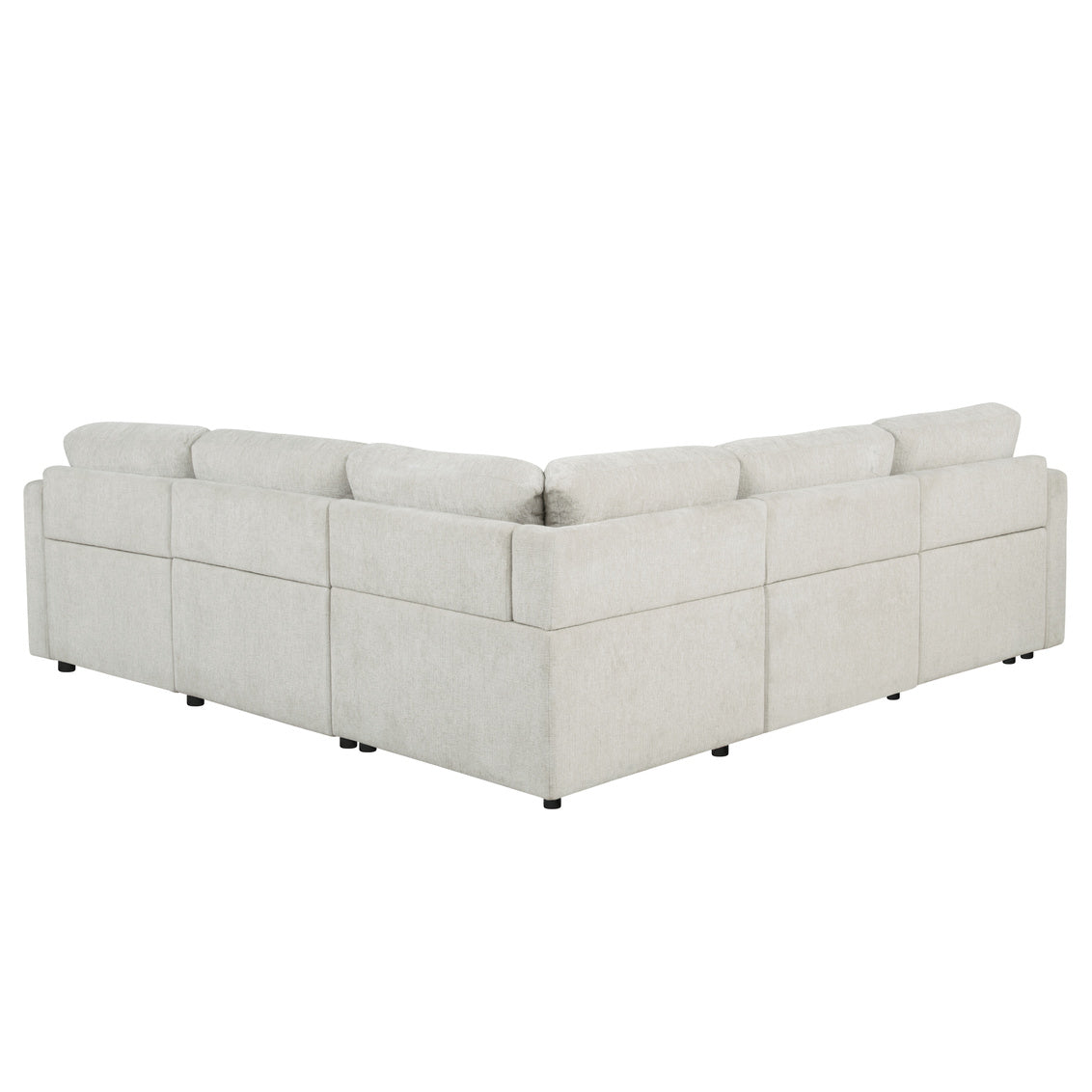 Jackson Linen Track Sectional