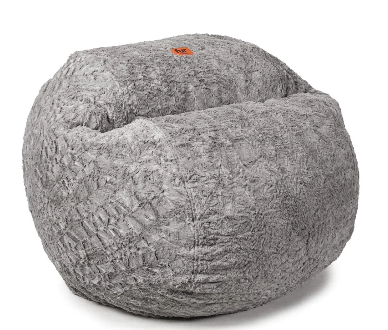 Faux Fur Bean Bag