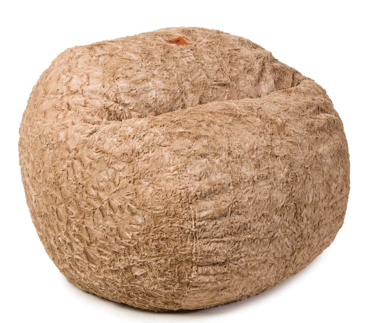 Faux Fur Bean Bag