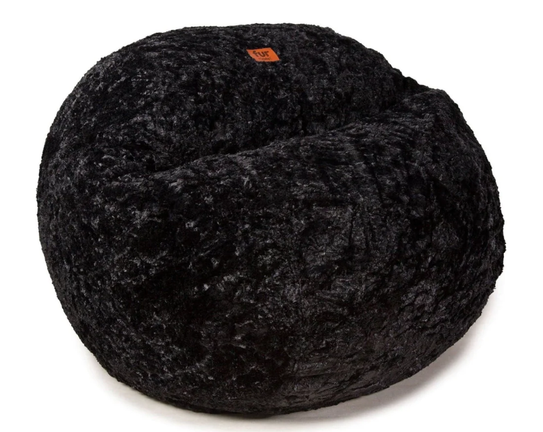 Faux Fur Bean Bag