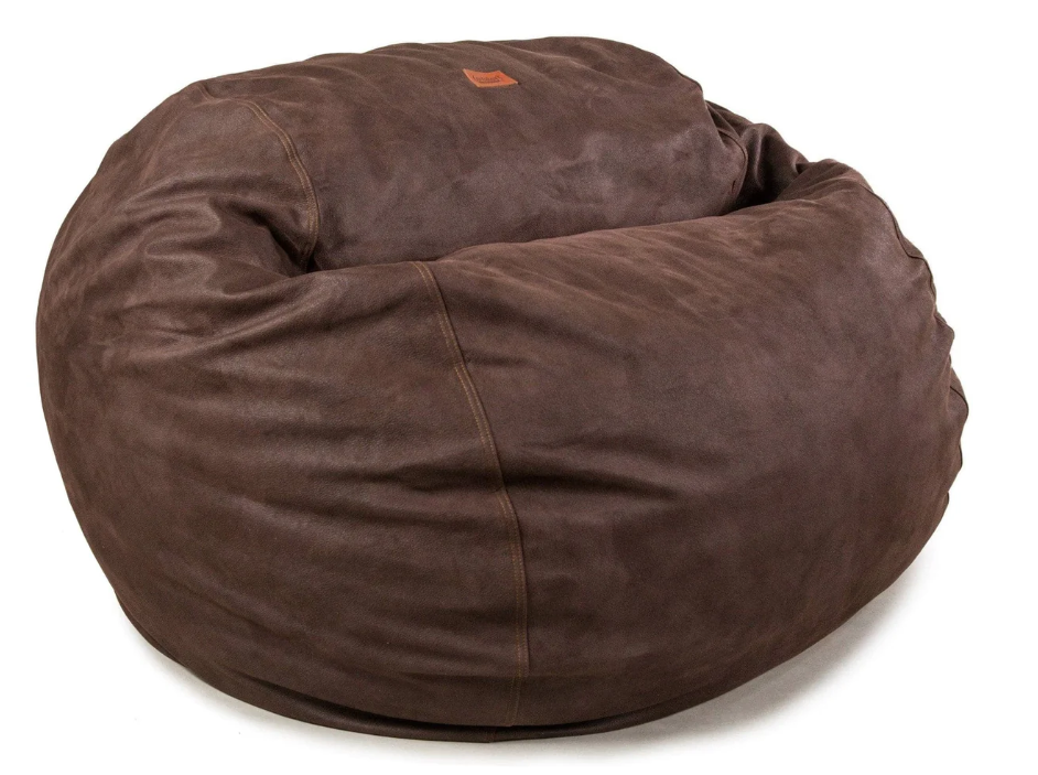Faux Leather Bean Bag