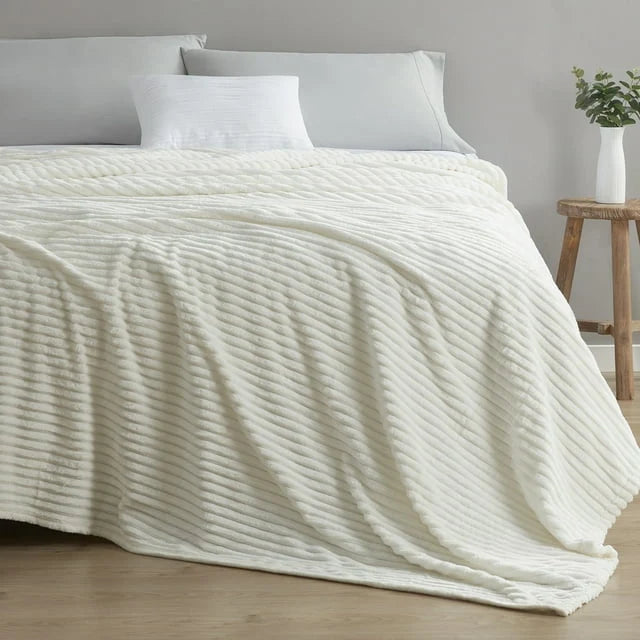 Cut Plush Fleece Blanket